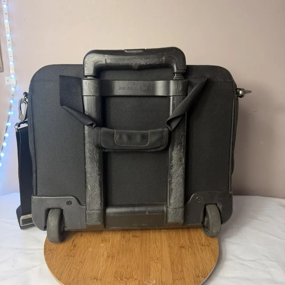 Briggs & Riley Baseline Rolling Carry-On Bag VBR412X Black 15”